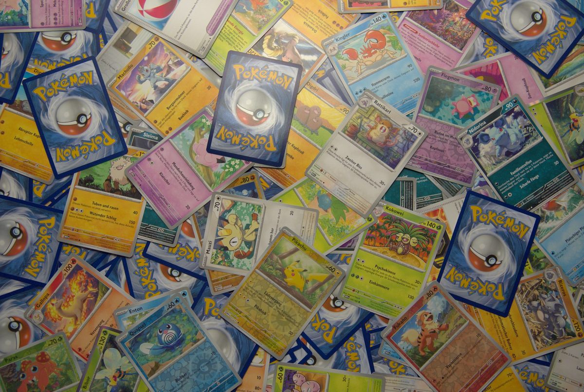 Japanese Pokémon trading cards